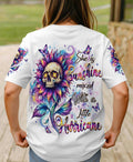 SHE IS SUNSHINE SKULL SUNFLOWERS ALL OVER PRINT  - TLHN1704263