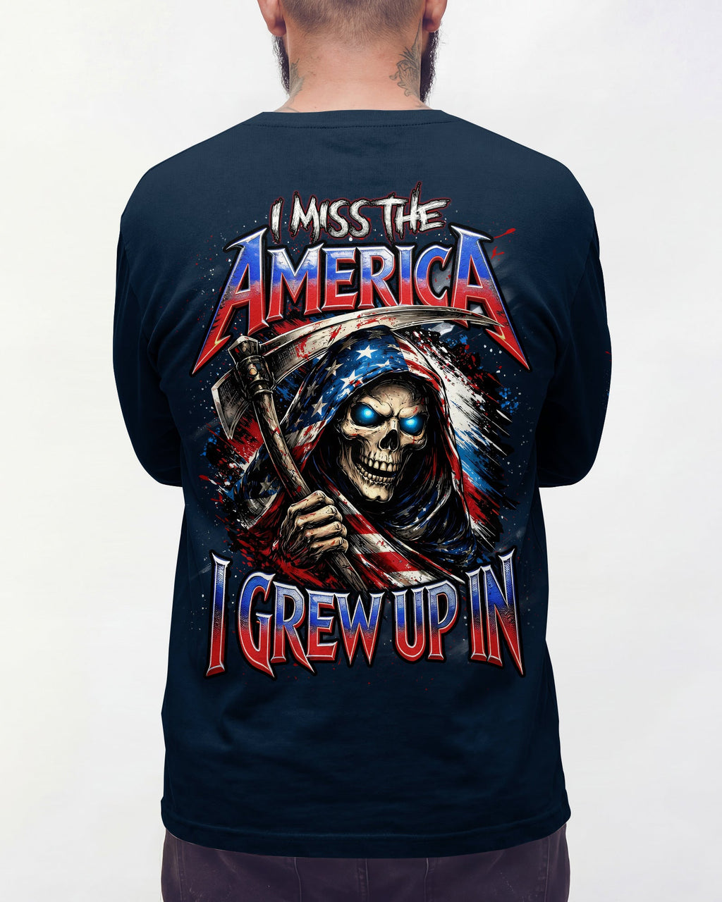 I MISS THE AMERICA I GREW UP IN REAPER ALL OVER PRINT - TYQY0904262