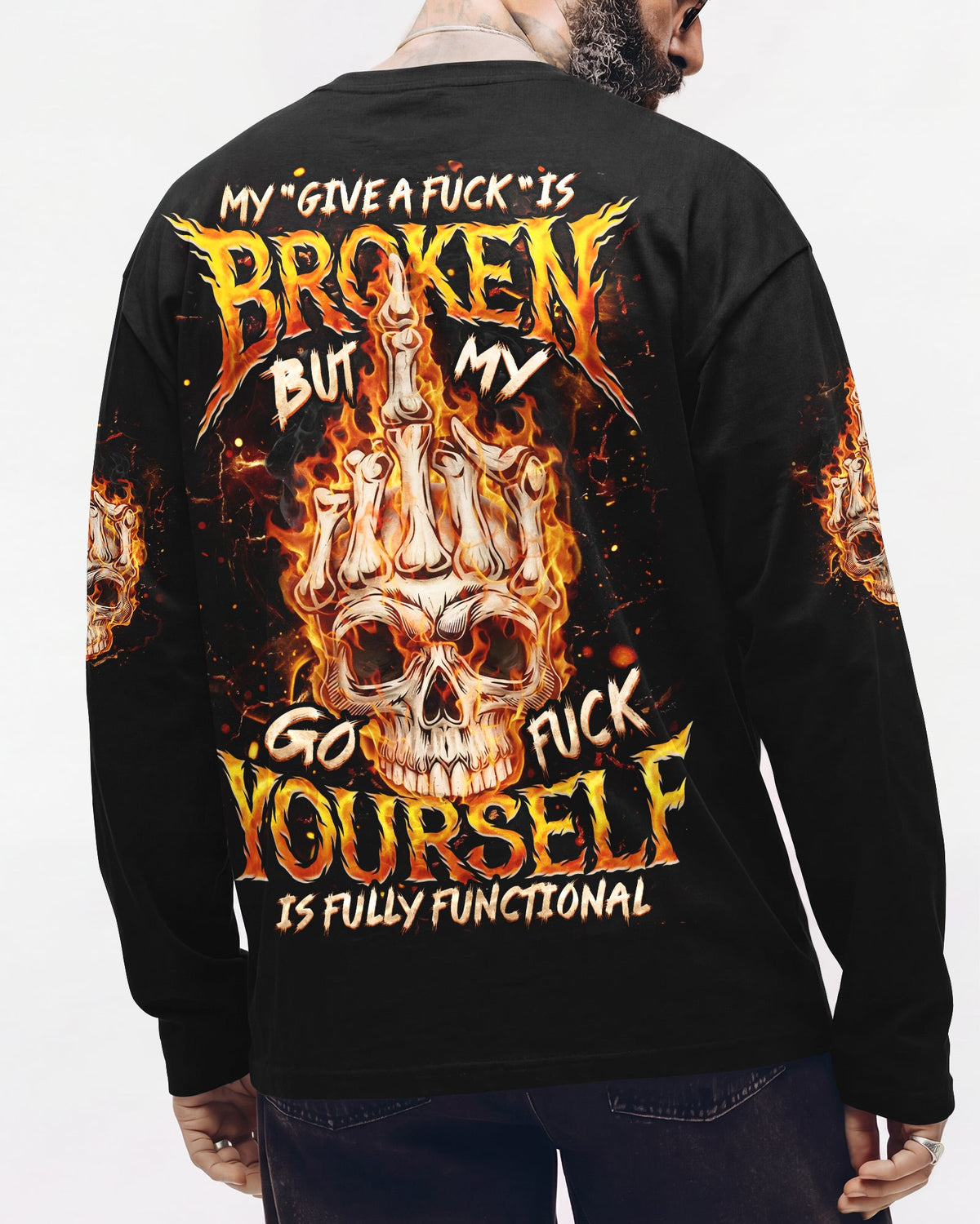 MY GIVE A F IS BROKEN ALL OVER PRINT - TYQY1002262