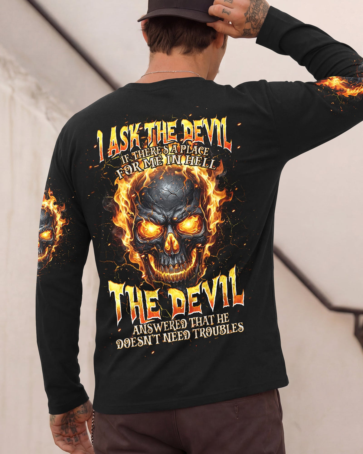 I ASKED THE DEVIL ALL OVER PRINT - TYPQ2503261