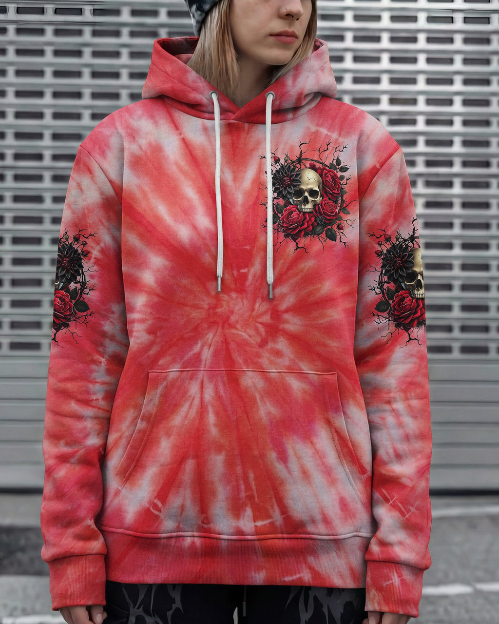 YOU COULDN'T HANDLE ME SKULL ROSES ALL OVER PRINT - TYLN0304262