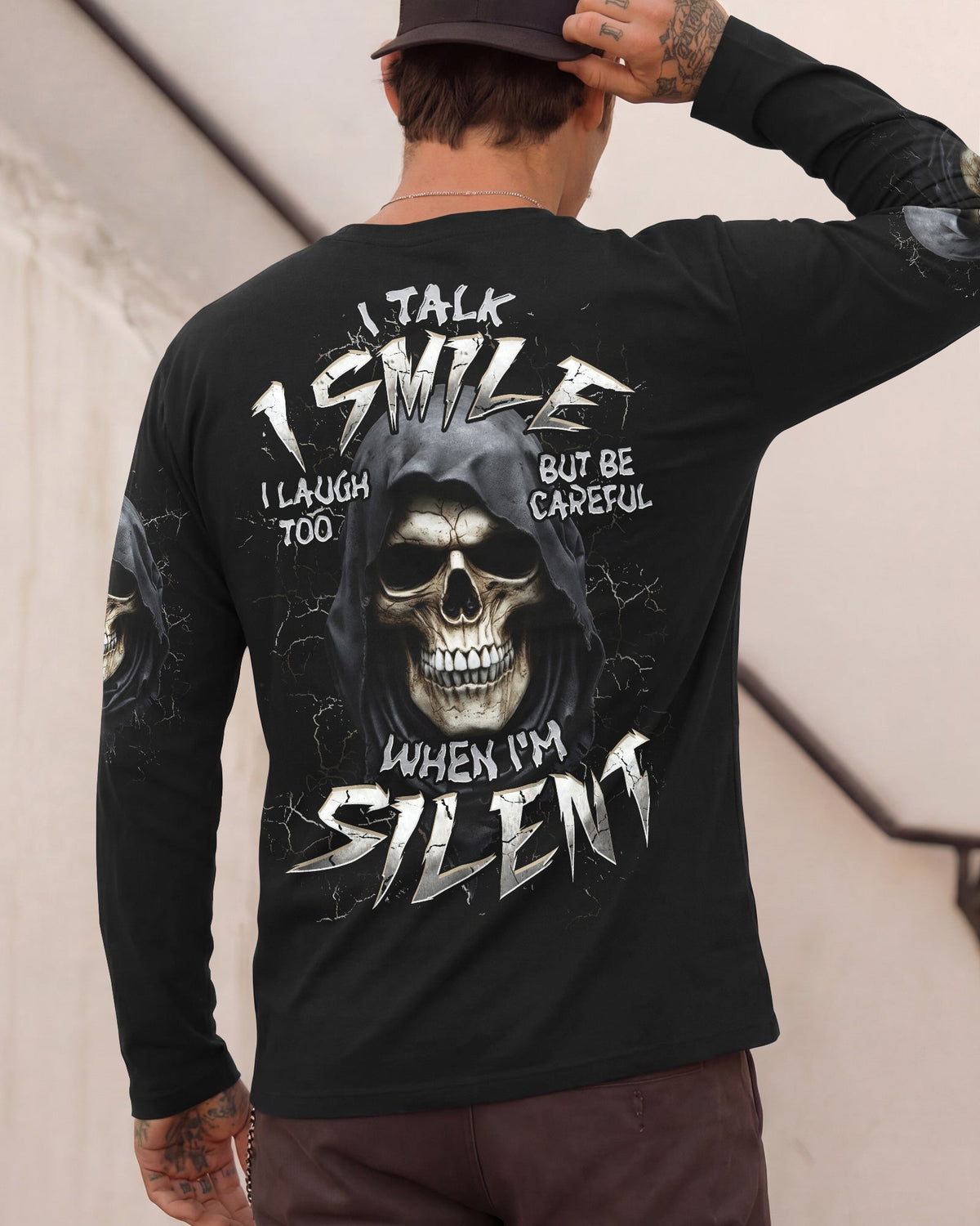 BE CAREFUL WHEN I'M SILENT ALL OVER PRINT - TYPQ2003262