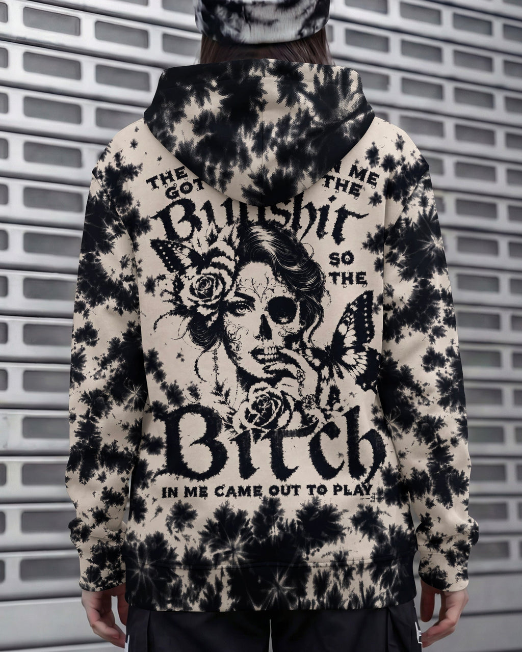 GOOD GIRL GONE WILD SKULL ALL OVER PRINT - RI0207262