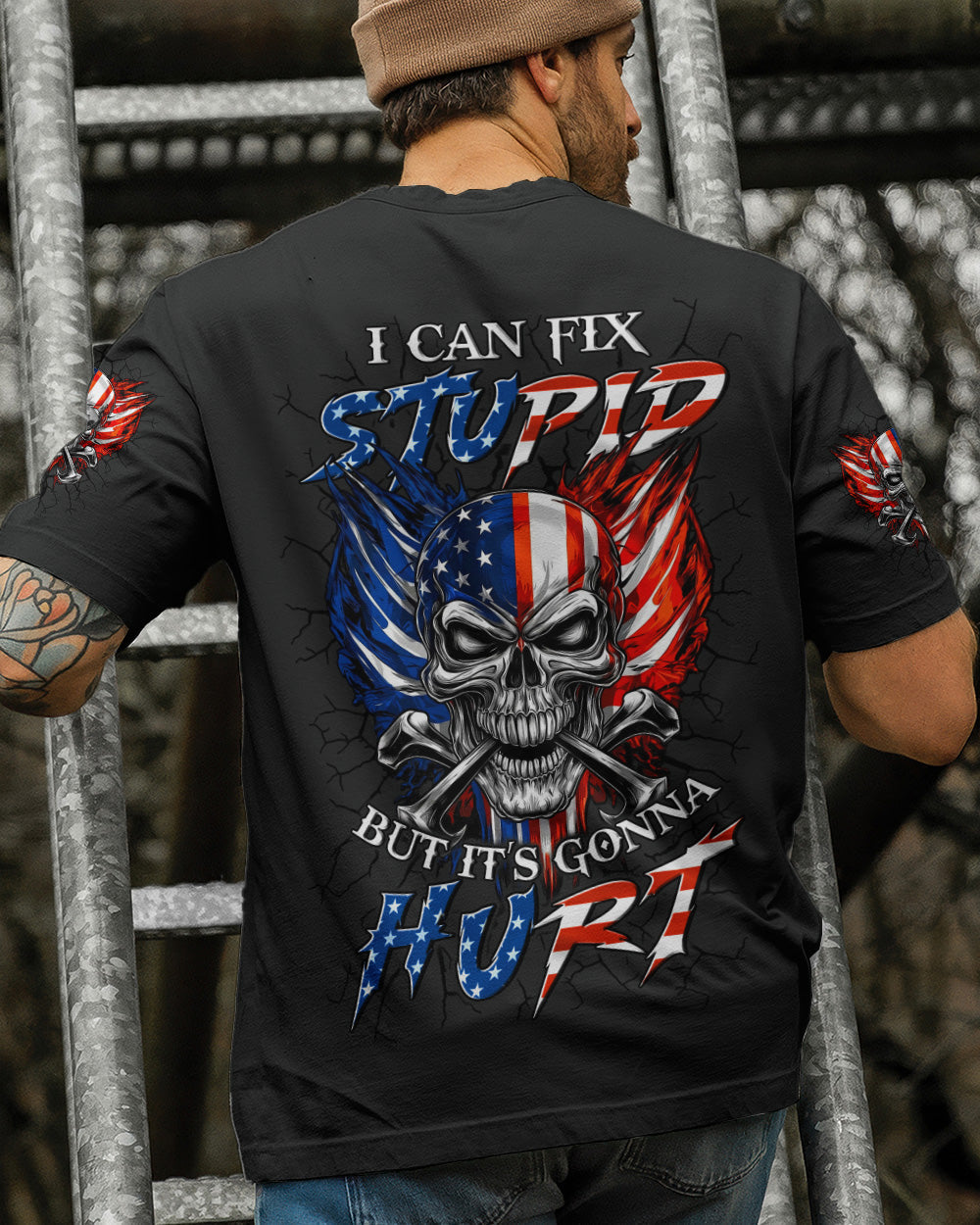 I CAN FIX STUPID BUT IT'S GONNA HURT ALL OVER PRINT - TYLN1903262