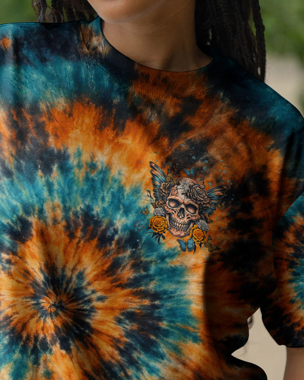 KARMA FAIRY SKULL BUTTERFLY ALL OVER PRINT - TLNT1501262