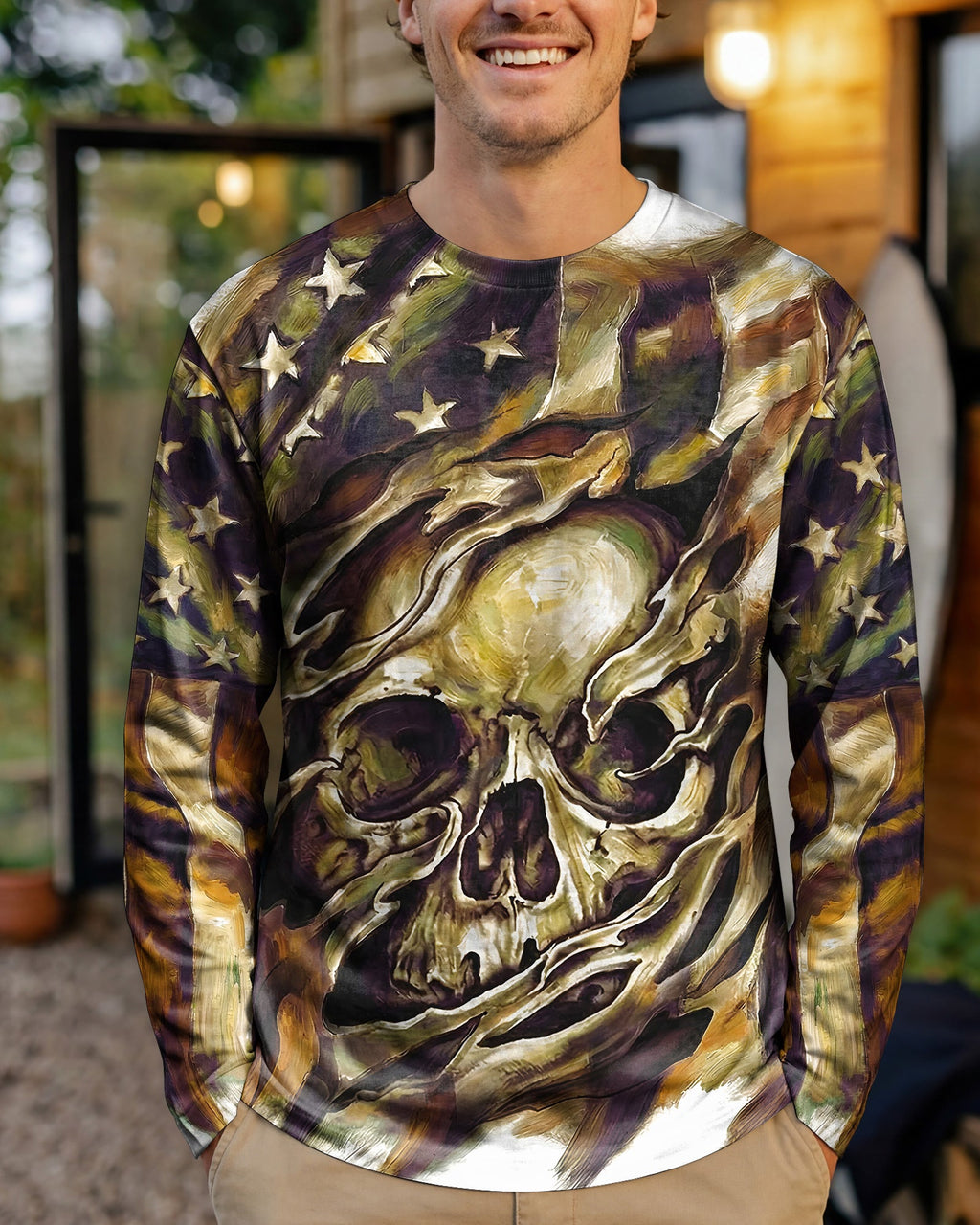 CAMO REAPER SKULL ALL OVER PRINT - RI1803261