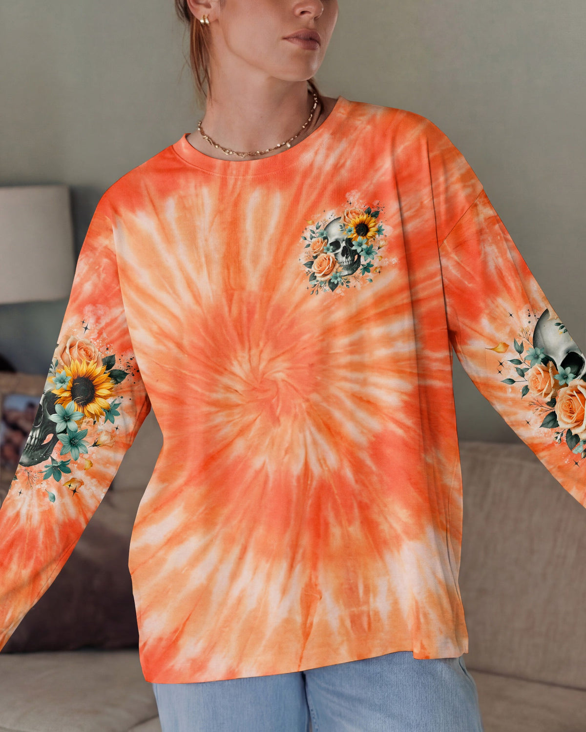 SHE IS SUNSHINE MIXED WITH A LITTLE HURRICANE ALL OVER PRINT - TYPQ0904261