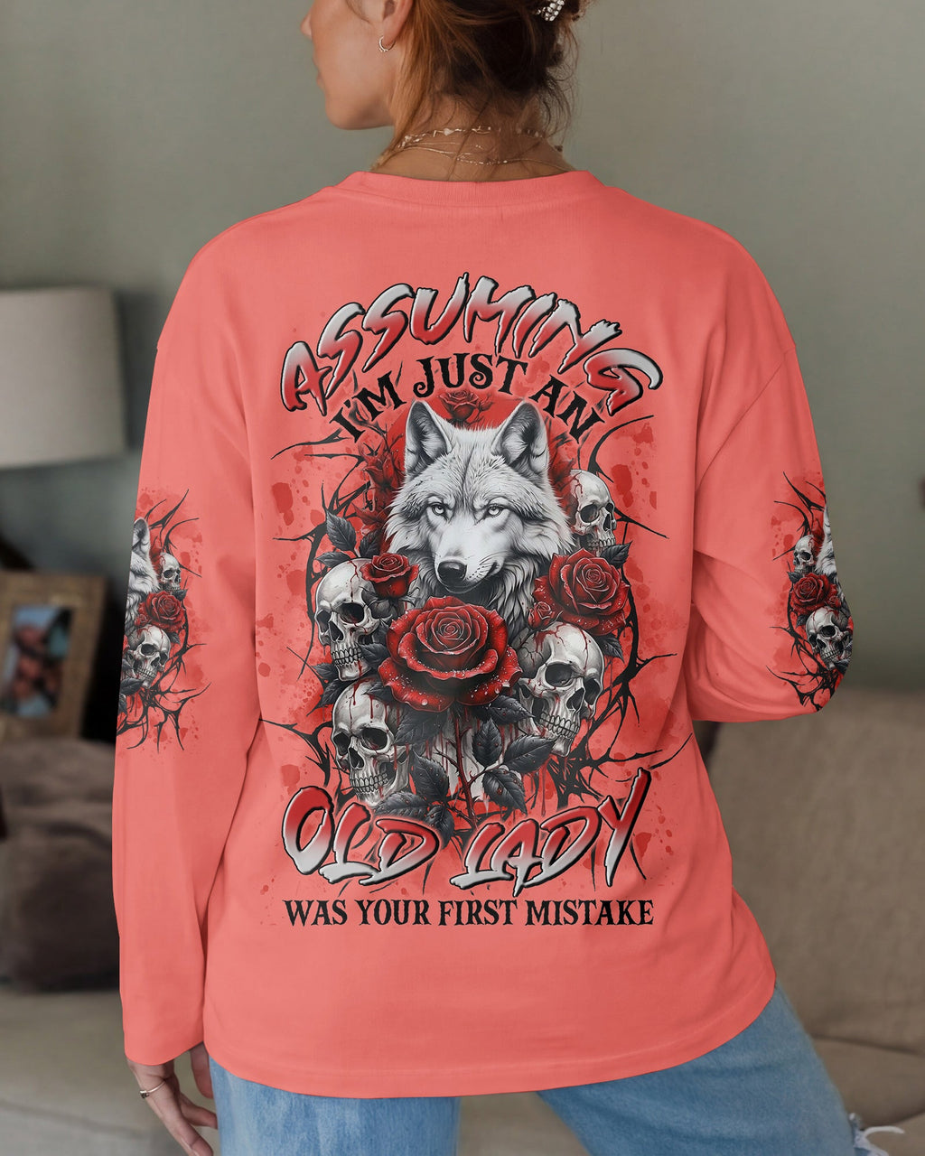 YOUR FIRST MISTAKE WOLF ALL OVER PRINT - TYLN2303263