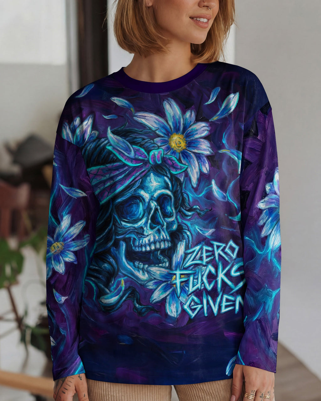 ZERO FUCKS GIVEN ALL OVER PRINT - RI1203261