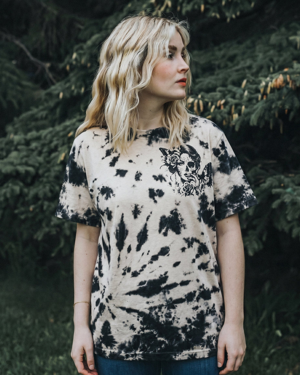 GOOD GIRL GONE WILD SKULL ALL OVER PRINT - RI0207262