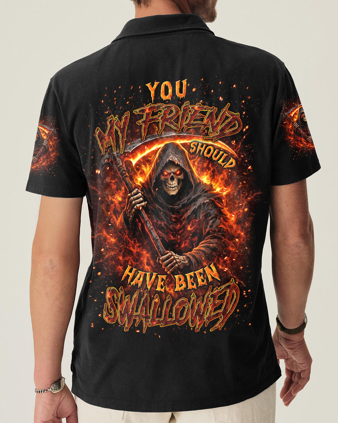YOU MY FRIEND SHOULD HAVE BEEN SWALLOWED ALL OVER PRINT - YHLN2702262