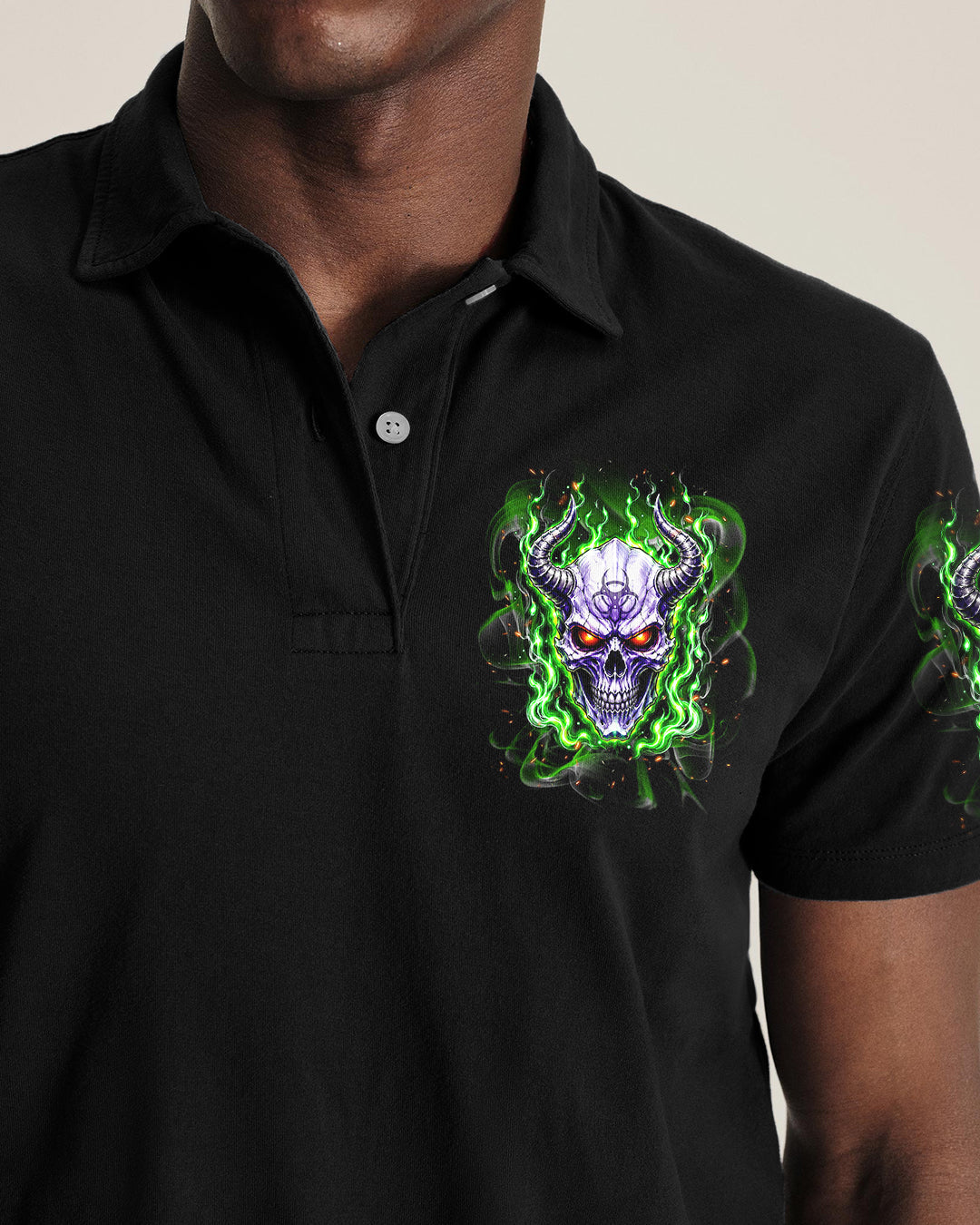 YOUR DEMONS HIDE UNDER YOUR BED SKULL ALL OVER PRINT - TLNT2005264