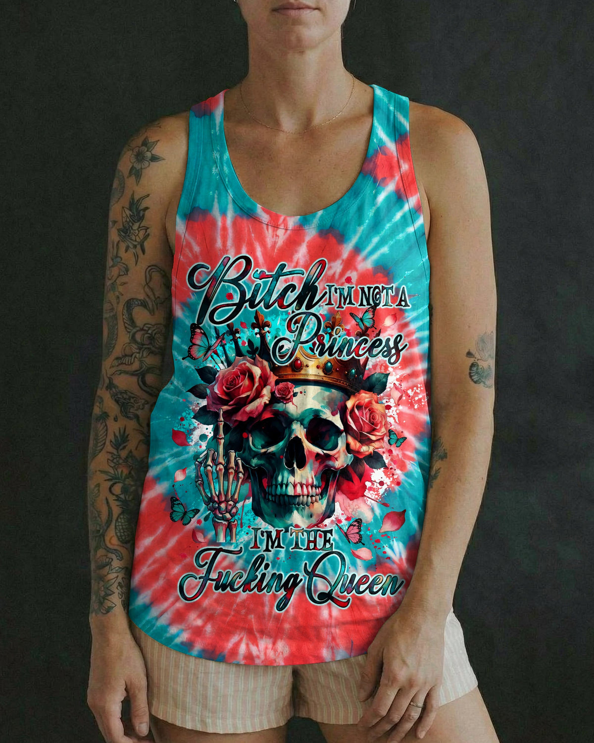 I'M NOT A PRINCESS ALL OVER PRINT - TYQY2304261