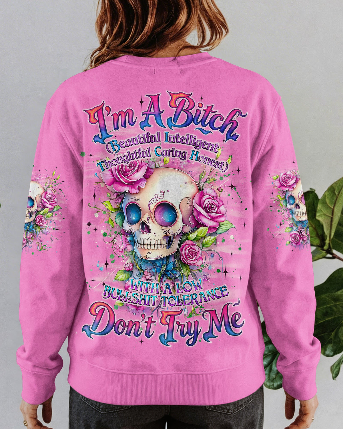 I'M A B DON'T TRY ME ALL OVER PRINT - TYQY1304267