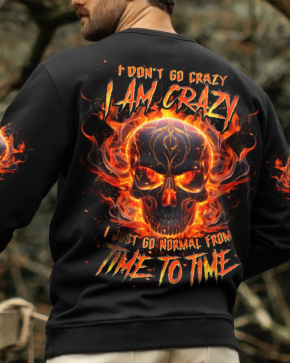 I AM CRAZY ALL OVER PRINT - TYPQ2005262