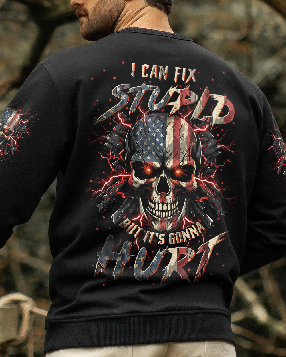 I CAN FIX STUPID BUT IT'S GONNA HURT ALL OVER PRINT - TYLN1303261