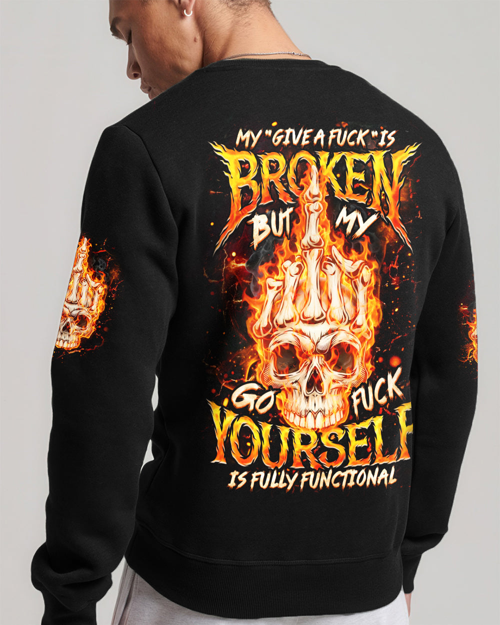 MY GIVE A F IS BROKEN ALL OVER PRINT - TYQY1002262