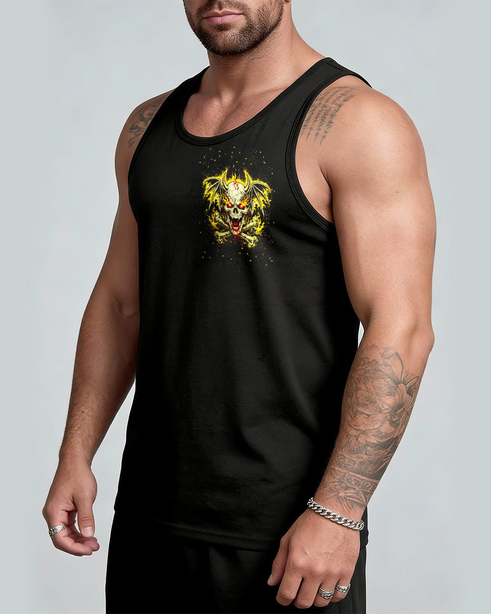 I'M NEVER ALONE MY DEMONS ARE WITH ME 24/7 ALL OVER PRINT - TLNT2503261