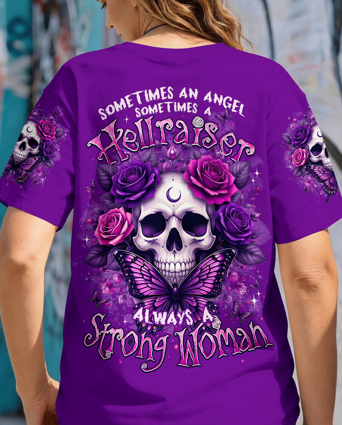 SOMETIMES AN ANGEL SOMETIMES A HELLRAISER ALL OVER PRINT - TYPQ2105261