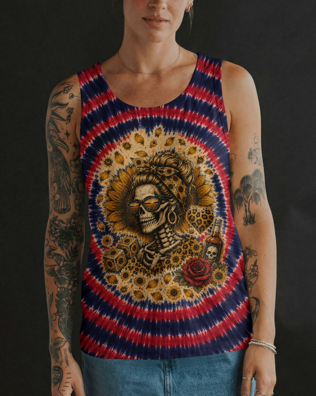 SHE IS SUNSHINE HURRICANE SWIRL ALL OVER PRINT - KMTM0207261