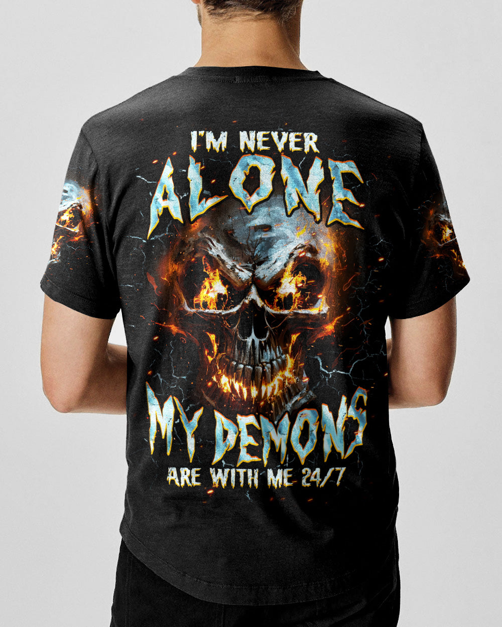 I'M NEVER ALONE MY DEMONS ALL OVER PRINT - TYPQ2104263