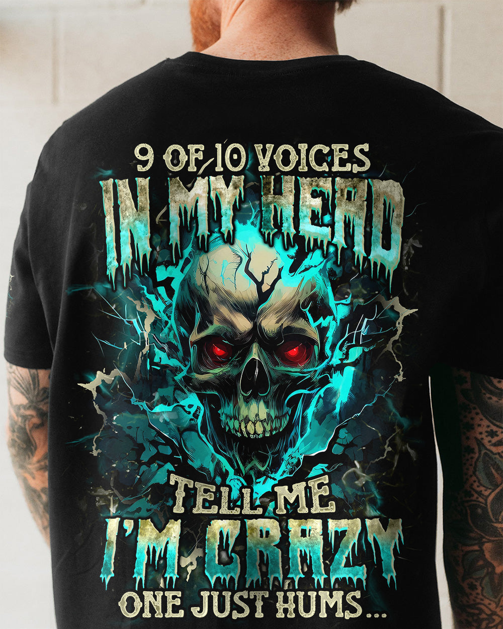 VOICES IN MY HEAD TELL ME I'M CRAZY ALL OVER PRINT - TYQY2803261