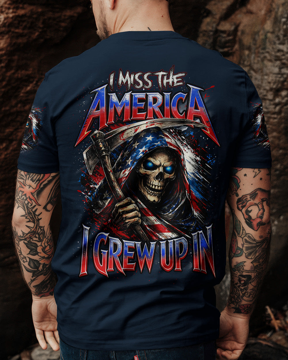 I MISS THE AMERICA I GREW UP IN REAPER ALL OVER PRINT - TYQY0904262