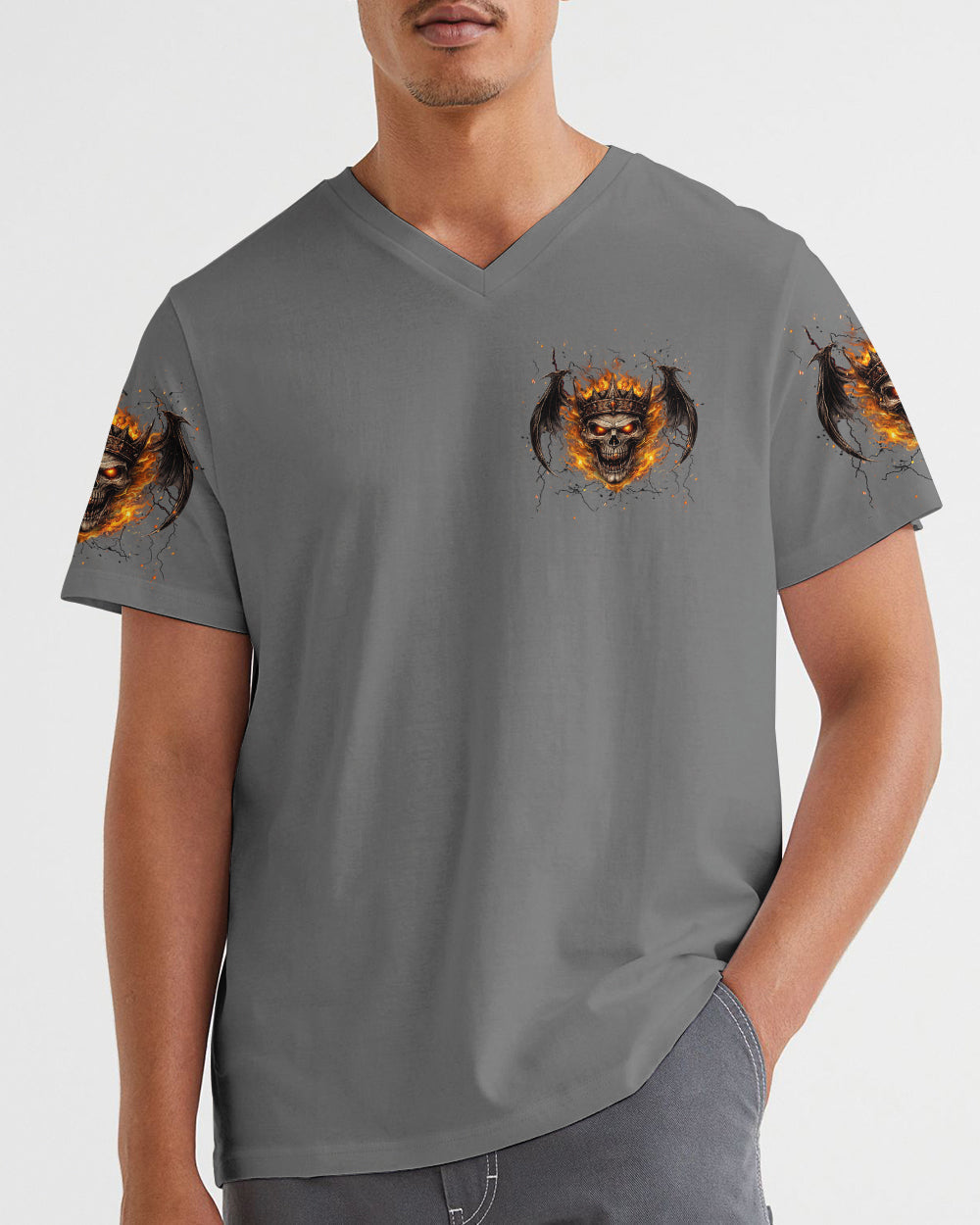 YES I'M A NICE PERSON SKULL WINGS ALL OVER PRINT - TLHN2703262