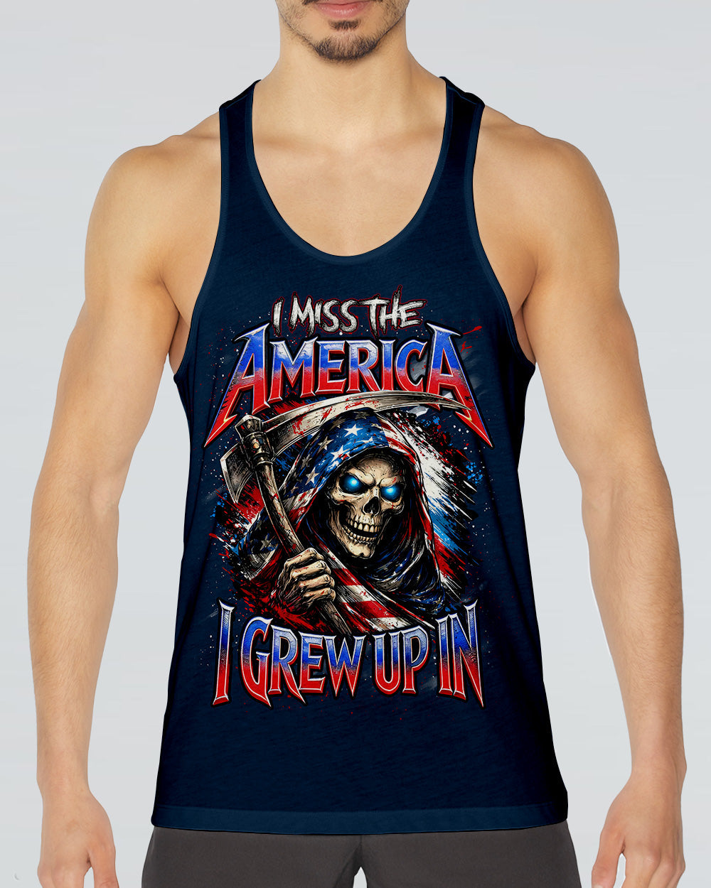 I MISS THE AMERICA I GREW UP IN REAPER ALL OVER PRINT - TYQY0904262