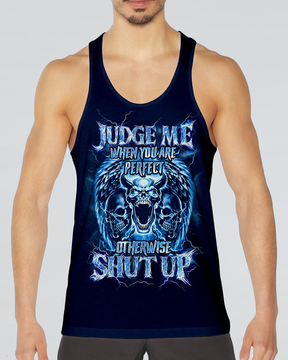 JUDGE ME WHEN YOU ARE PERFECT ALL OVER PRINT - TYQY2205263