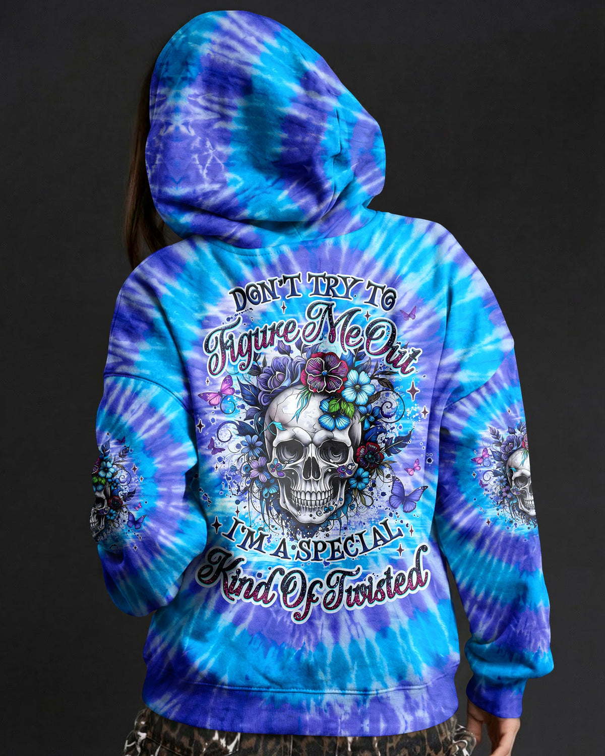 DON'T TRY TO FIGURE ME OUT ALL OVER PRINT - TYQY1004262