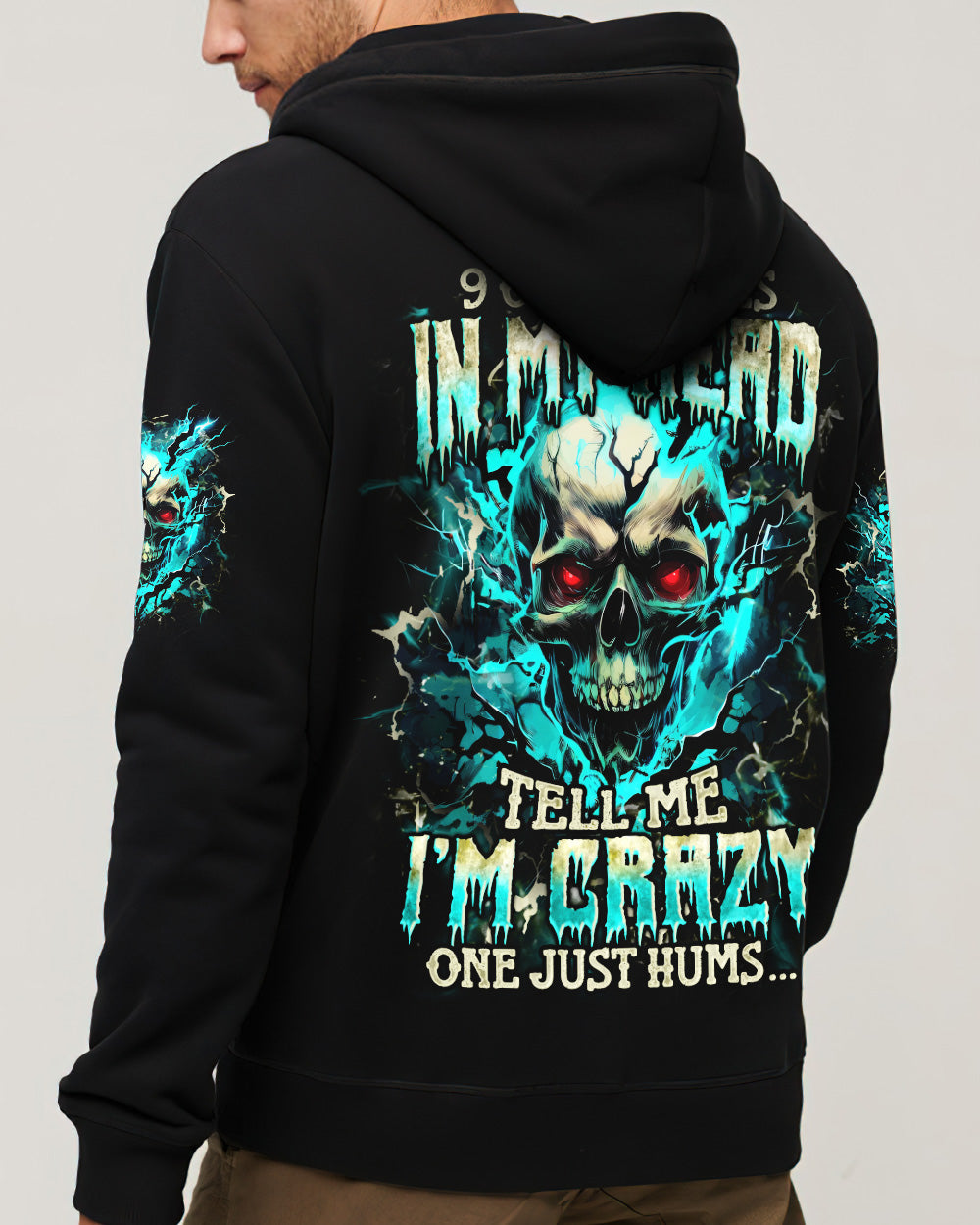 VOICES IN MY HEAD TELL ME I'M CRAZY ALL OVER PRINT - TYQY2803261