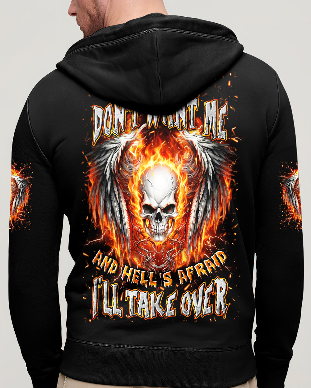 HEAVEN DON'T WANT ME ALL OVER PRINT - TYLN1803261