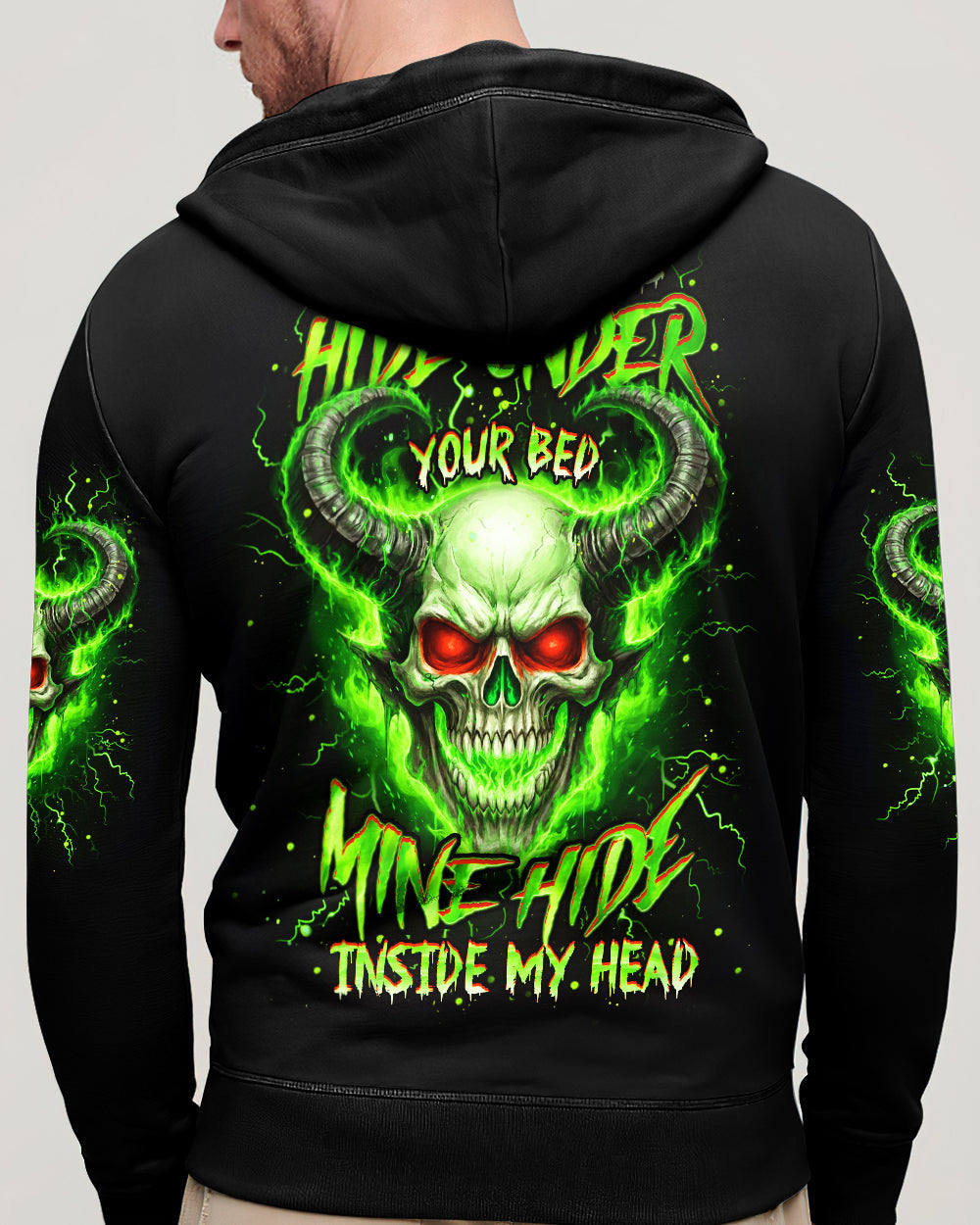 YOUR DEMONS HIDE UNDER YOUR BED ALL OVER PRINT - YHHN2601261