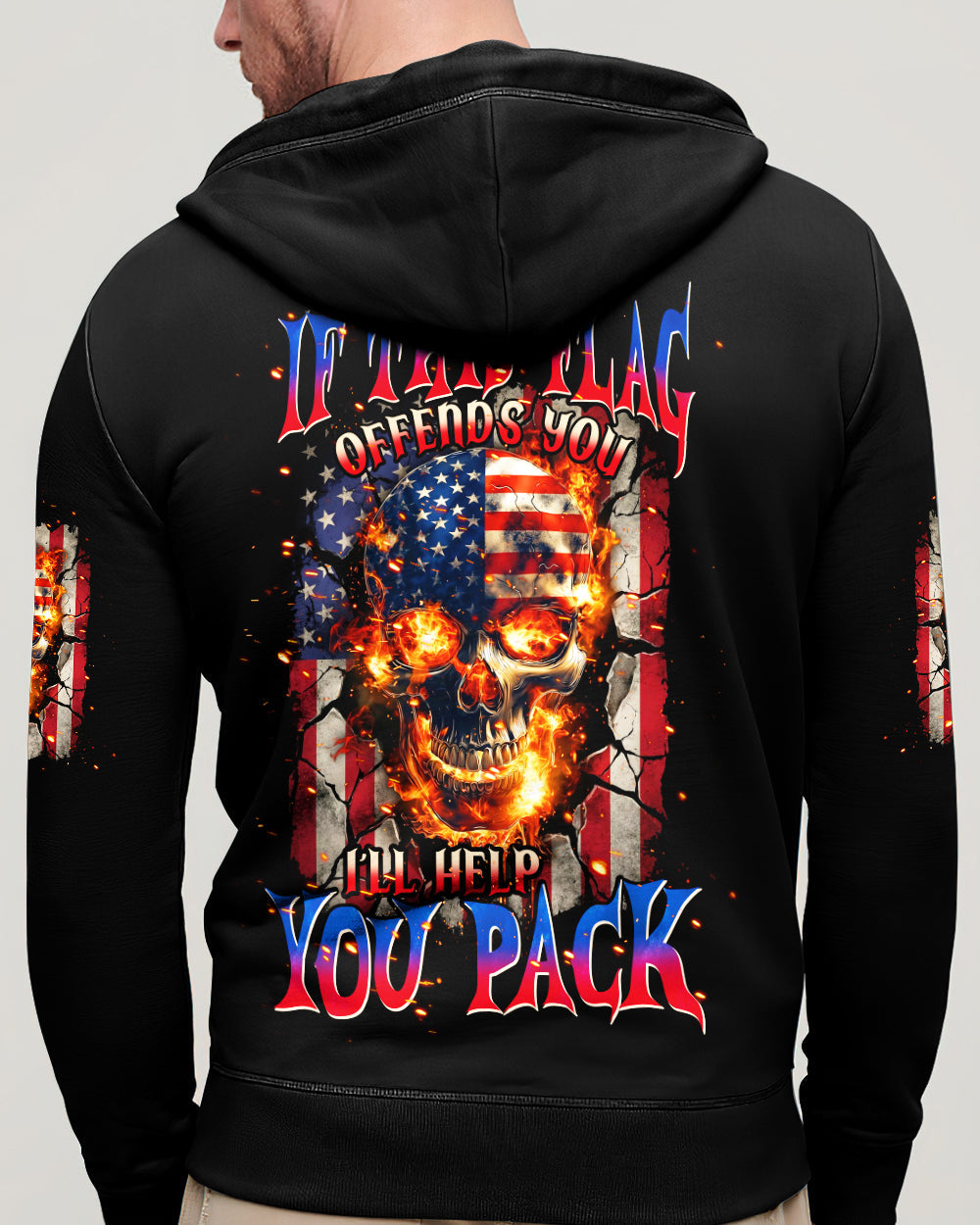 I'LL HELP YOU BACK ALL OVER PRINT - TYPQ1203262