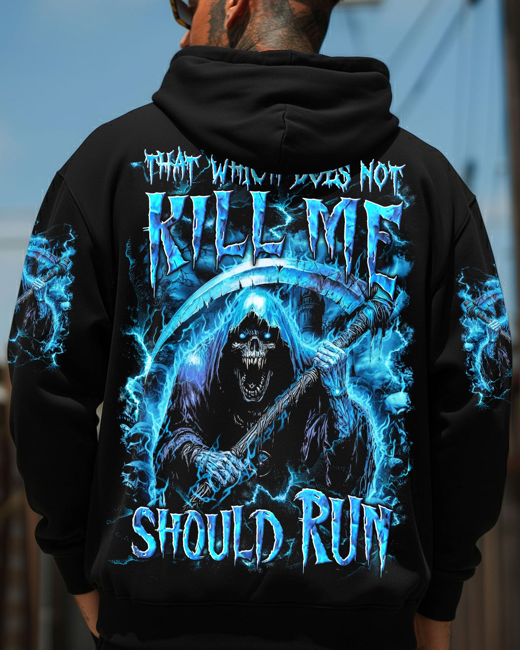 THAT WHICH DOES NOT KILL ME SHOULD RUN ALL OVER PRINT - YHLN1301261