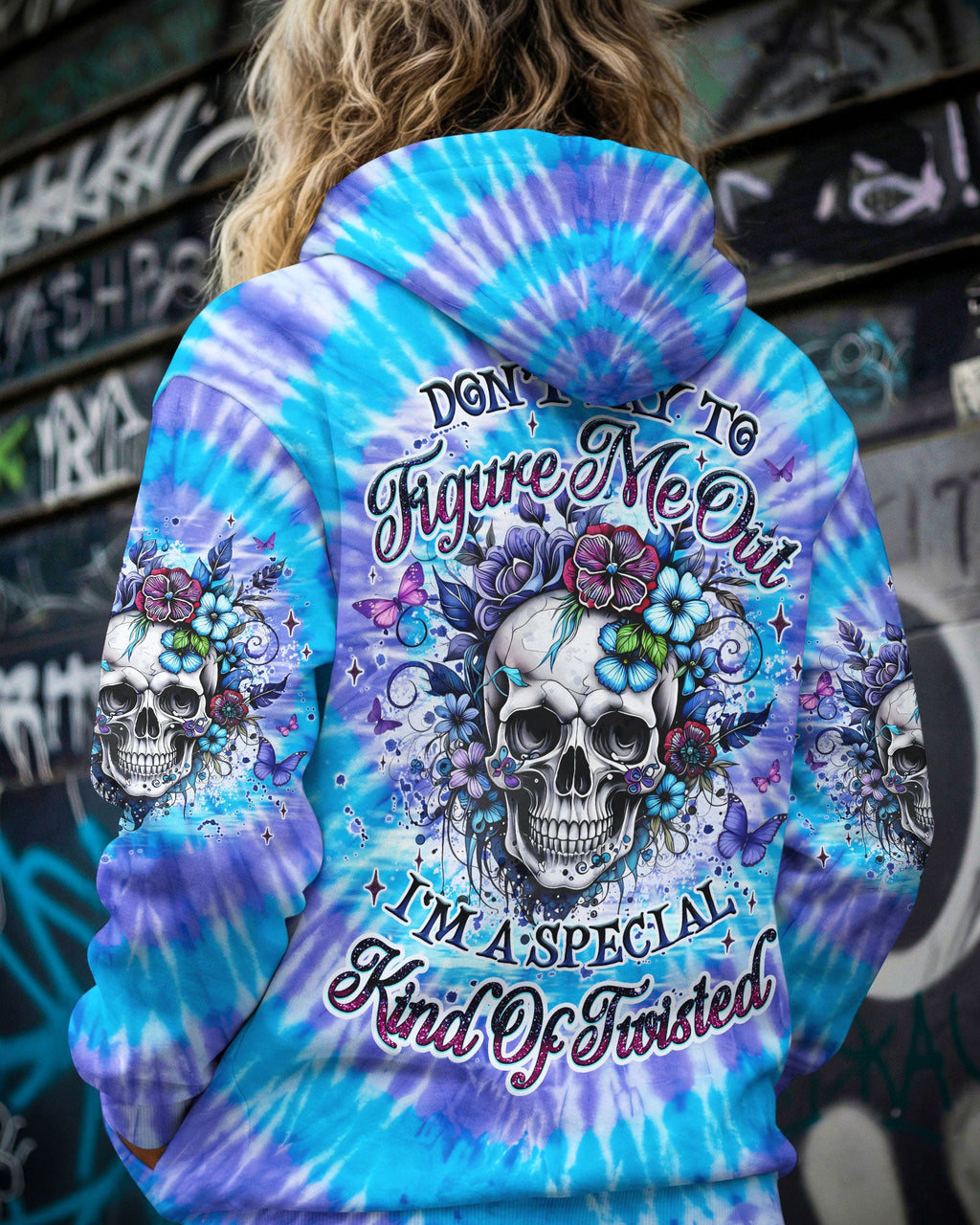 DON'T TRY TO FIGURE ME OUT ALL OVER PRINT - TYQY1004262