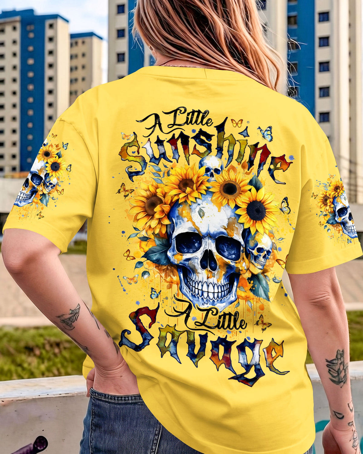 A LITTLE SUNSHINE A LITTLE SAVAGE ALL OVER PRINT - TYQY2605261