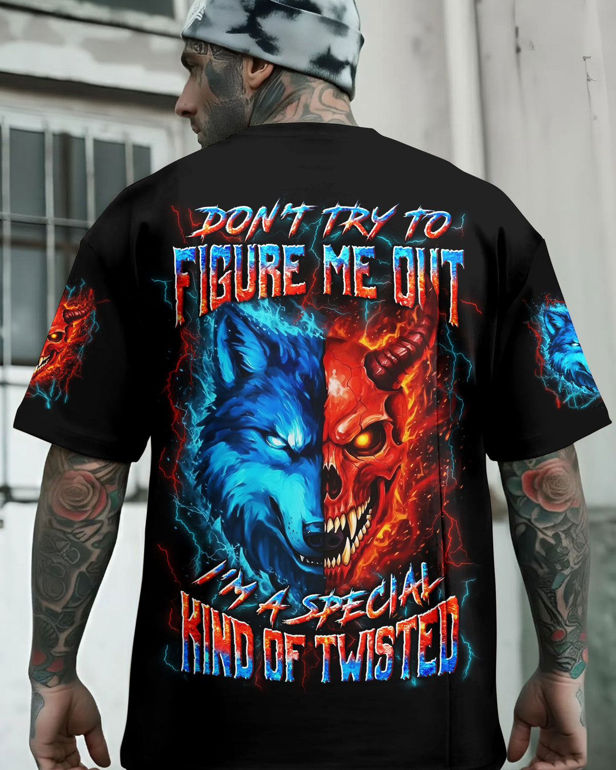 DON'T TRY TO FIGURE ME OUT ALL OVER PRINT - YHLN2701261