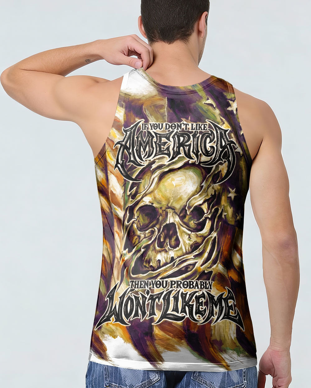 CAMO REAPER SKULL ALL OVER PRINT - RI1803261