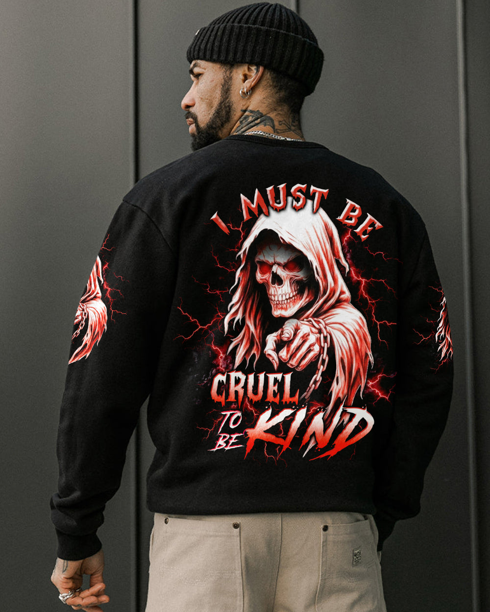 I MUST BE CRUEL TO BE KIND SKULL REAPER  ALL OVER PRINT - TLTW0801262