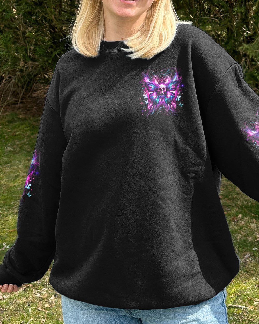 KARMA FAIRY SKULL BUTTERFLY ALL OVER PRINT - YHHG0901262