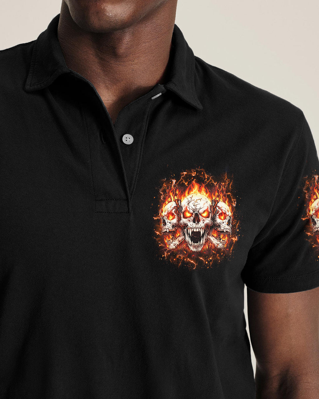 I HAVE 3 SIDES 3 SKULLS ALL OVER PRINT - YHHN0901263