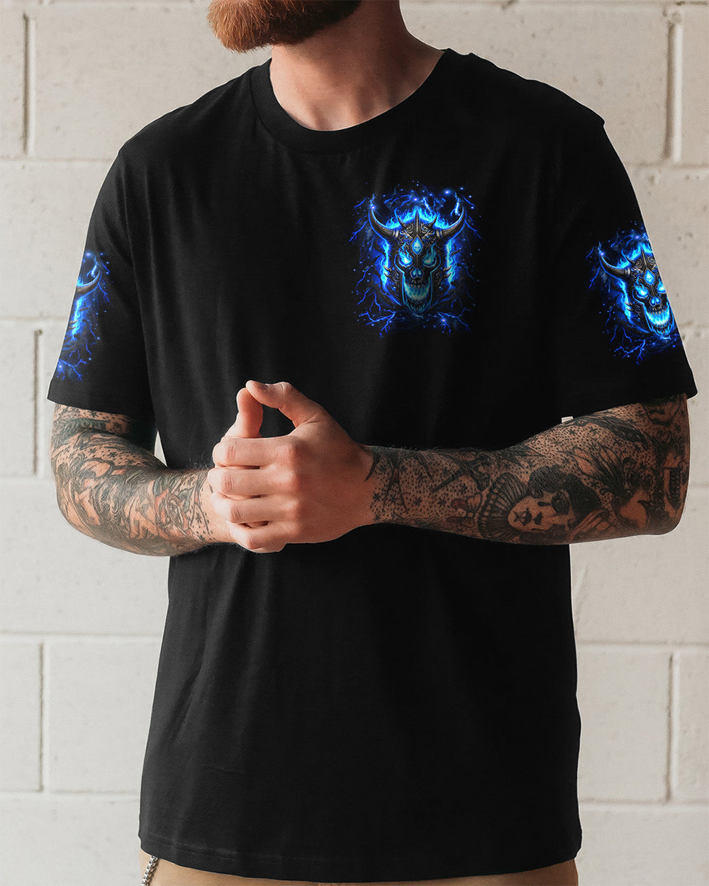I AM THE STORM SKULL WARRIOR ALL OVER PRINT - YHHN1501261
