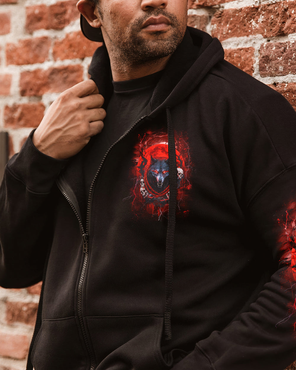 HELLO DARKNESS MY OLD FRIEND WOLF ALL OVER PRINT - YHHN2001261