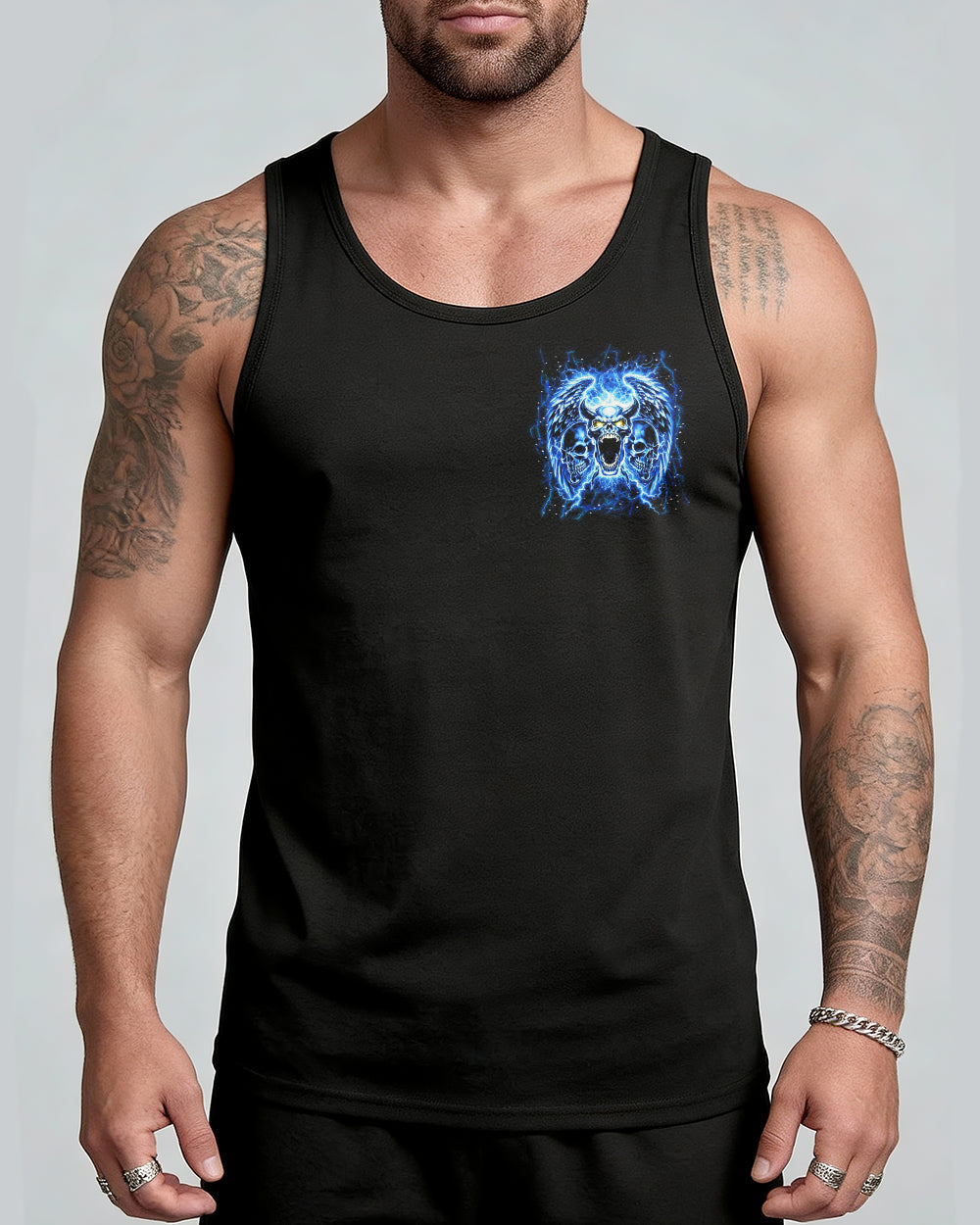 ONE DAY I'M GONNA JUST SAY DEMON SKULL ALL OVER PRINT - YHLN0801261