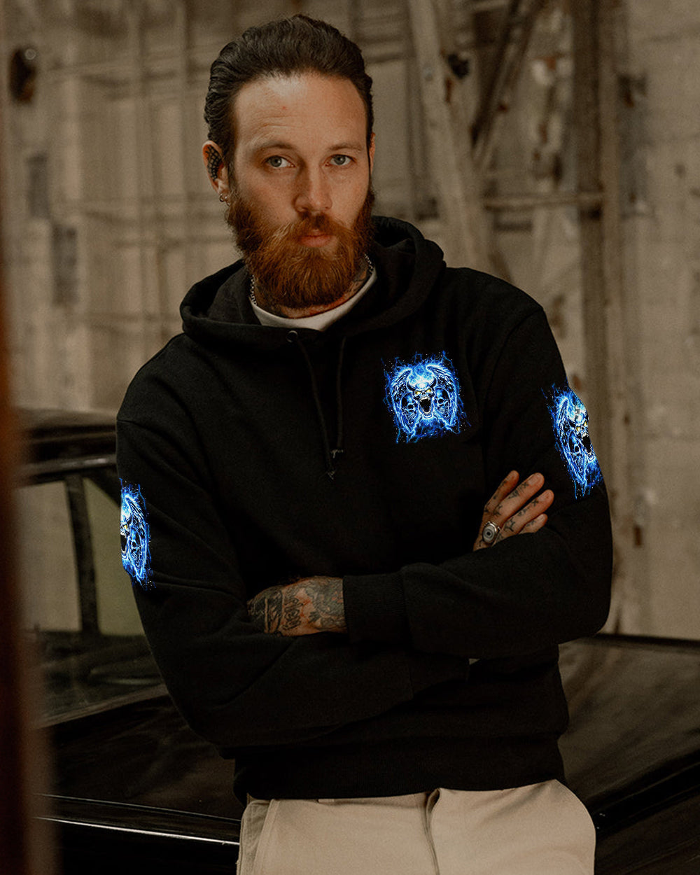 ONE DAY I'M GONNA JUST SAY DEMON SKULL ALL OVER PRINT - YHLN0801261