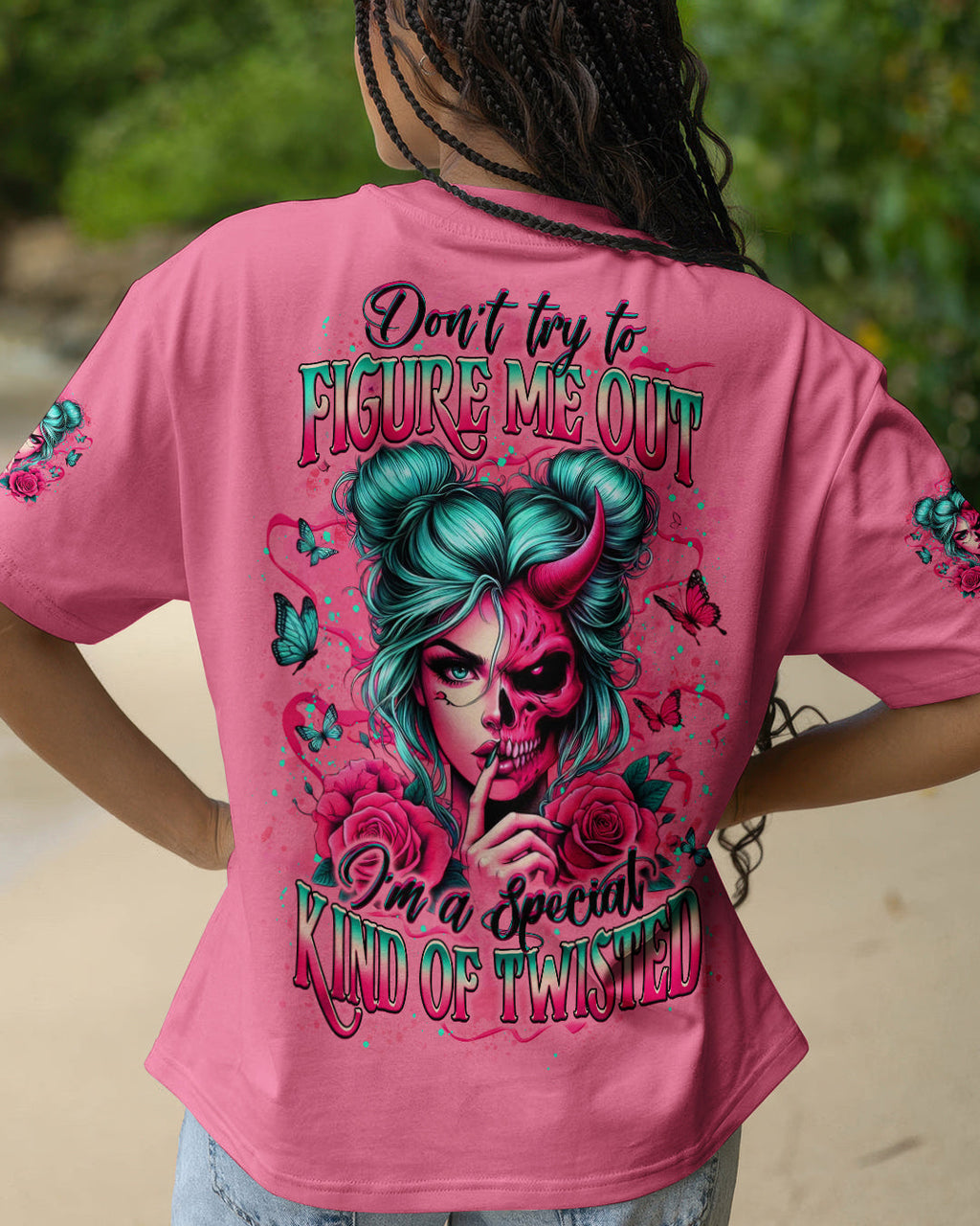 DON'T TRY TO FIGURE ME OUT ALL OVER PRINT - YHLT1601261
