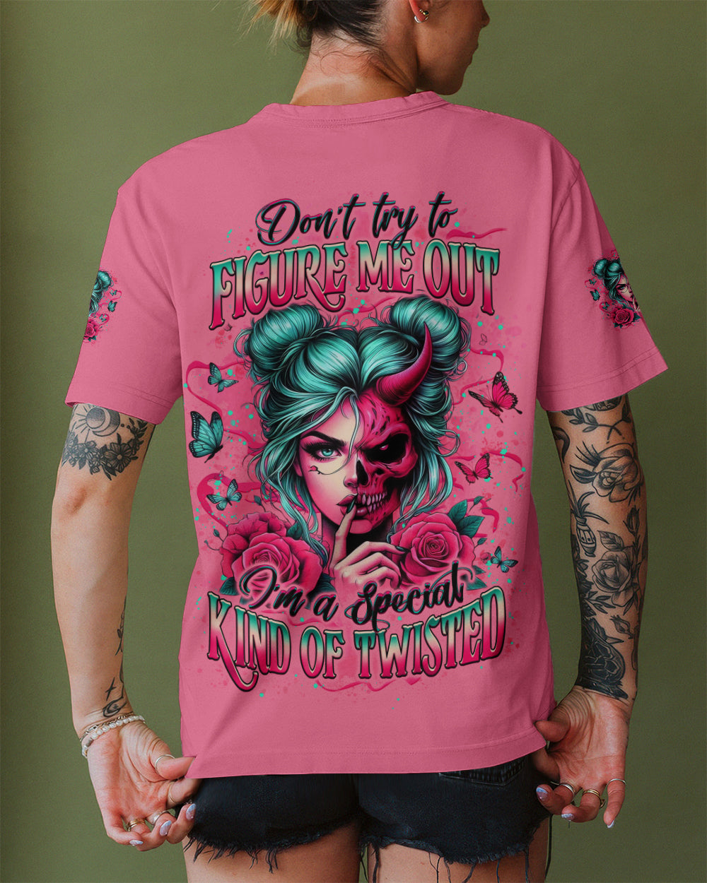 DON'T TRY TO FIGURE ME OUT ALL OVER PRINT - YHLT1601261