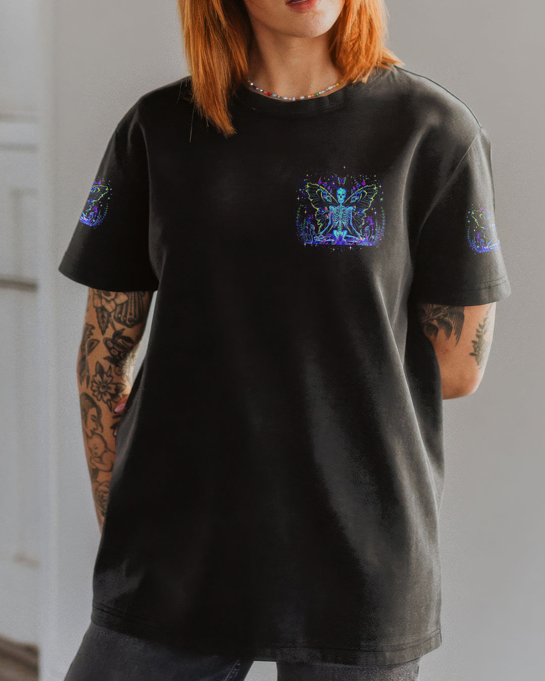 KARMA FAIRY SKULL SKELETON ALL OVER PRINT - YHLT2101262